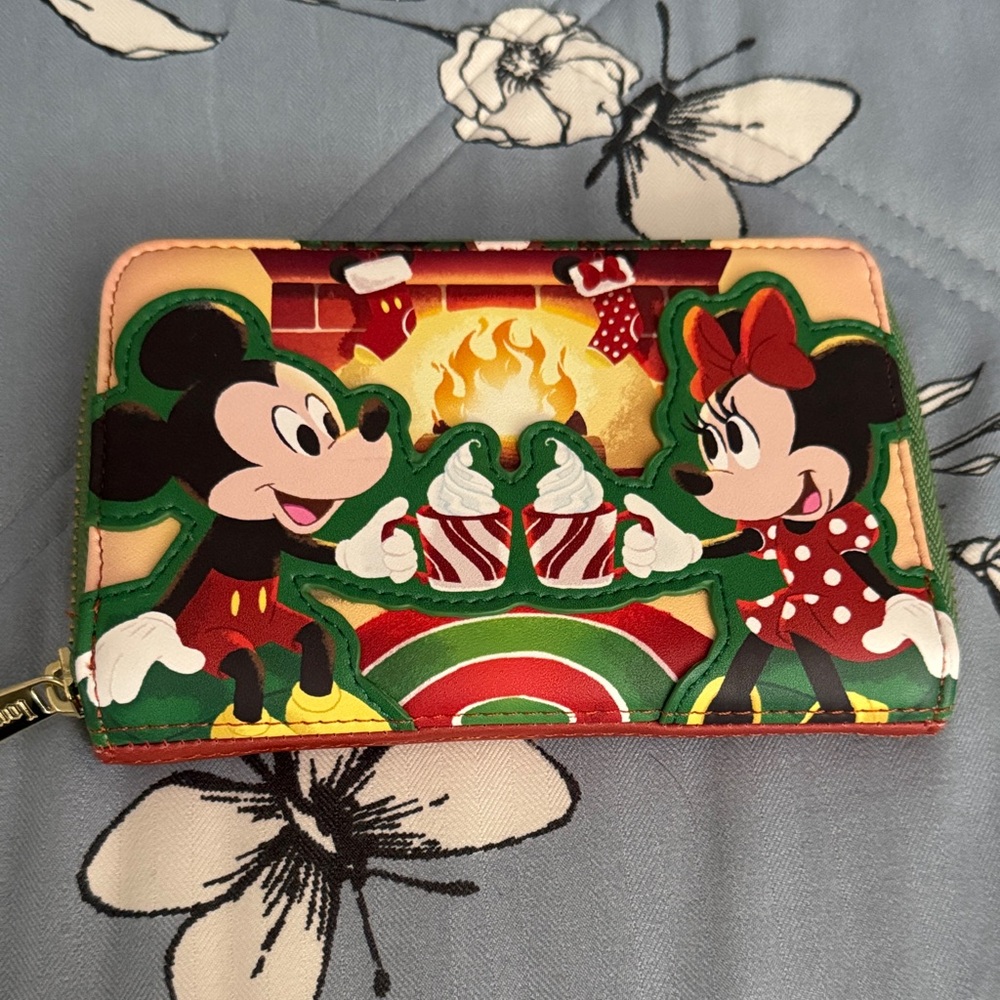 Loungefly Mickey and Minnie Mouse Wallet